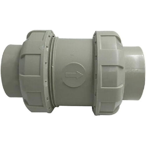Diameter (20mm) Lmell grey waterproof inline non-return valve for washing machine