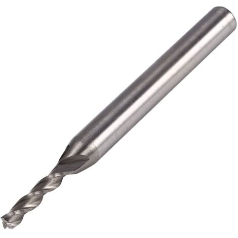 Diamètre 3mm 3 cannelures HSS et fraise en aluminium CNC peu étendu incisif fort et durable