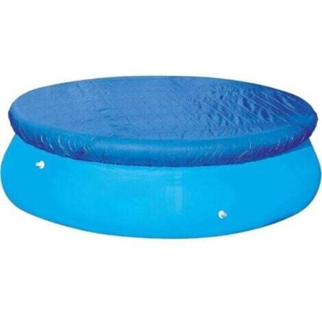 Diamètre Bâches/Couverture de Protection avec Attaches en Corde,pour Piscines Hors Sol Rondes( 183 cm）