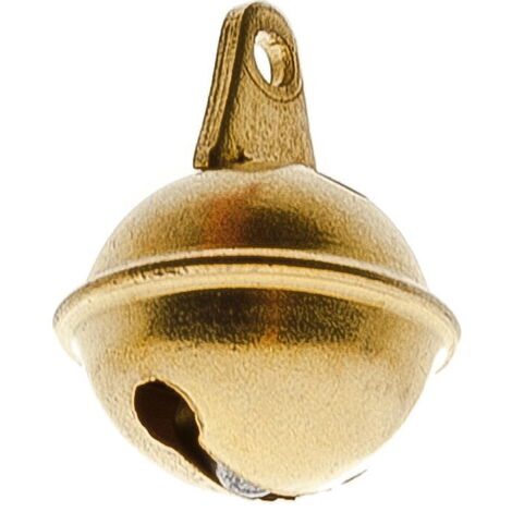Diamètre du hochet 1,7 mm: Hochet en laiton brillant pour animaux