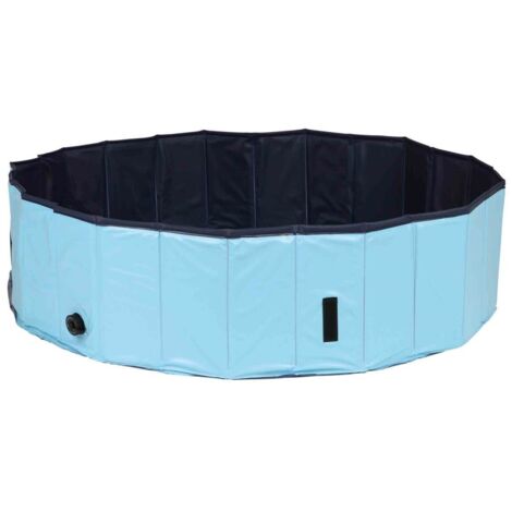 Diametro 70×12cm: Piscina per cani azzurra/blu