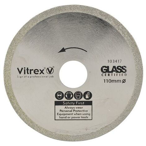 Diamond Blade Glass 110mm
