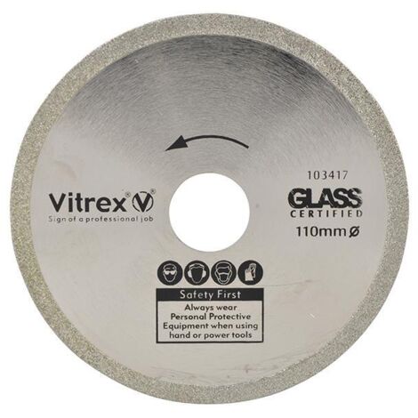 Diamond Blade Glass 110mm