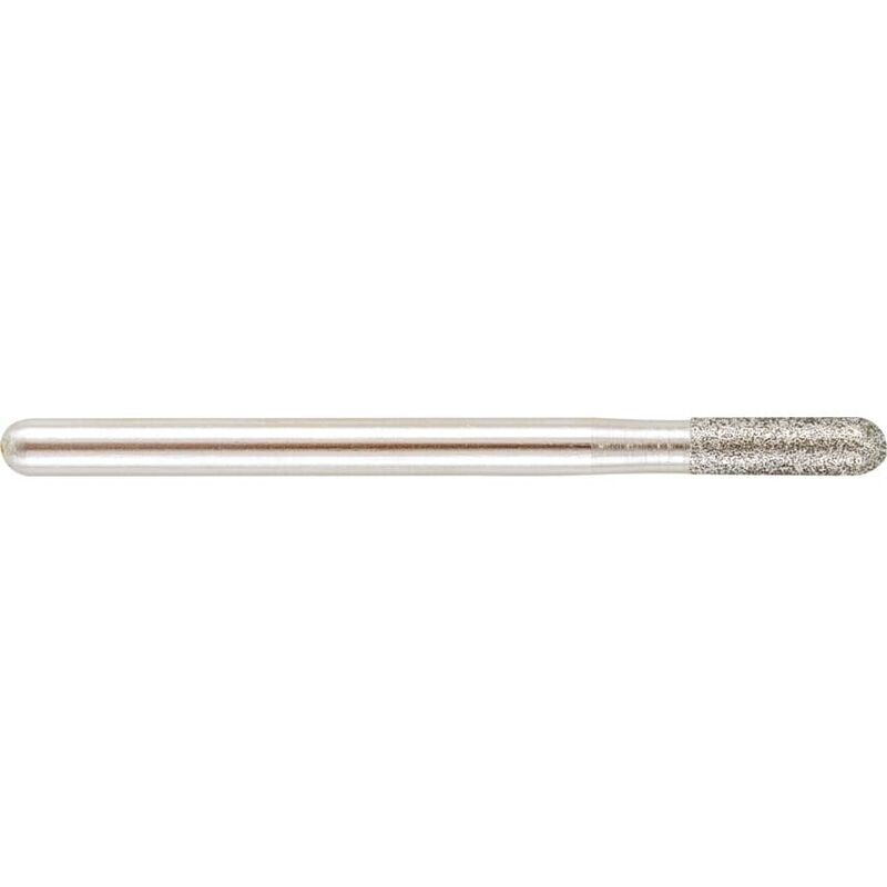 York D2 Diamond Coated Rotary Burrs - Ball Nosed 2.0MM