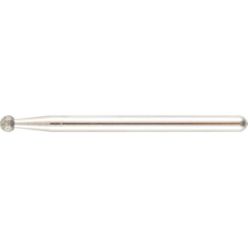 York D3 Diamond Coated Rotary Burrs - Ball Nosed 3.0MM