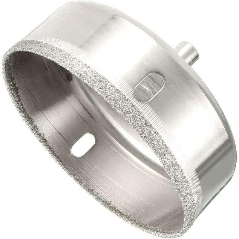Diamond Hole Saw Drill Bit for Tiles, Core Drill Bit for Ceramic, Granite, Marble, Glass, 90mm, Seuçais