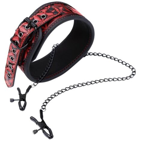 DIAMOND LINE Collar con Pinzas para los Pezones Diamond Cuerpo Vegano