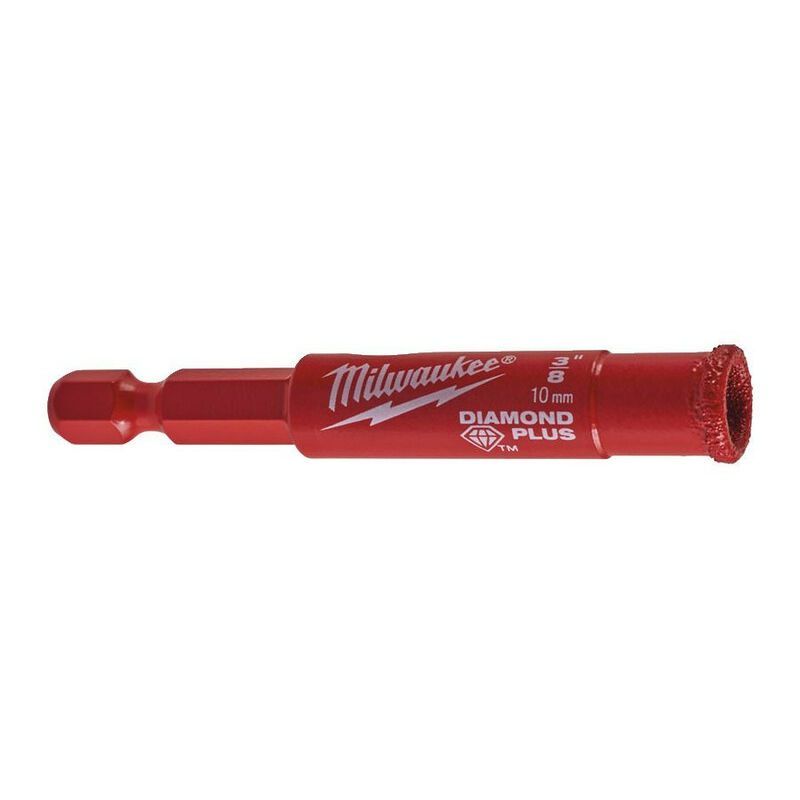 

Broca Milwaukee Diamond Plus seco/húmedo 10 mm 1/4' hex