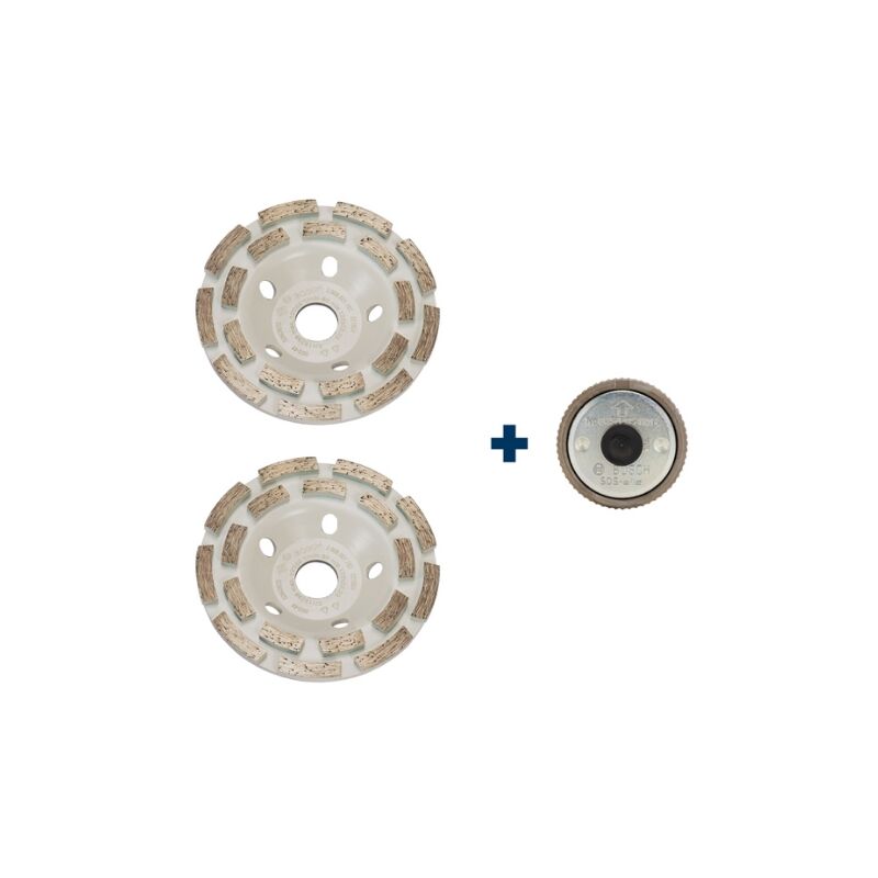 Bosch - Professional Expert for Concrete - Disque de diamant avec écrou de serrage rapide sds Click (pour béton, diamètre de 125 mm, accessoire pour