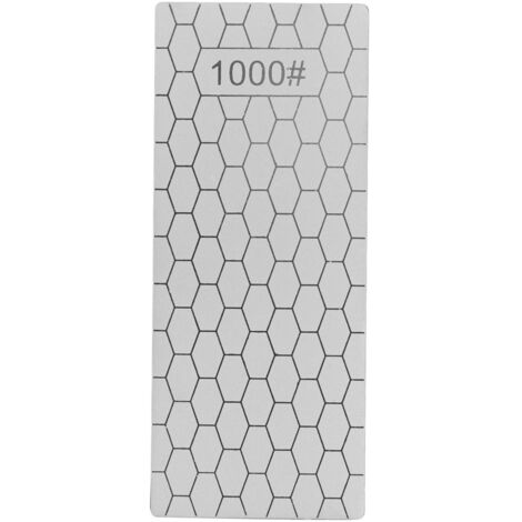Diamond Sharpening Stone Rectangle Diamond Knife Sharpening Plate Whetstone Grindstone Grinder Tool for Kitchen 1000 Grit