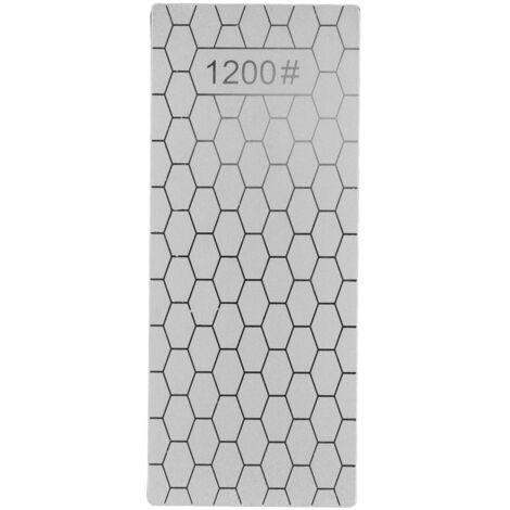 Diamond Sharpening Stone Rectangle Diamond Knife Sharpening Plate Whetstone Grindstone Grinder Tool for Kitchen 1200 Grit