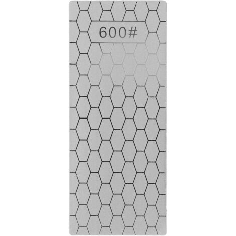 Diamond Sharpening Stone Rectangle Diamond Knife Sharpening Plate Whetstone Grindstone Grinder Tool for Kitchen 600 Grit