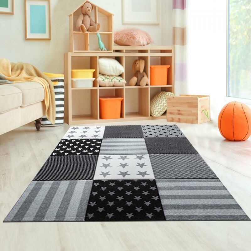 

Alfombra infantil Diamondkids 777-995 Polipropileno gris - Gris