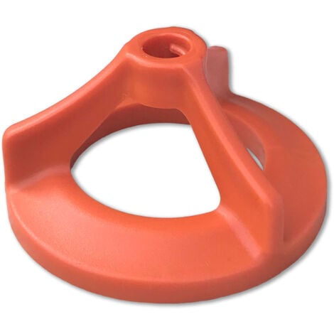 DIAMWOOD - 100 Cadrans Autonivelants HI-FIX Réutilisables - Pour Croisillons À Visser Tige 7 x 3 mm - Pose Carrelage Facile - Nivellement Précis Et Durable