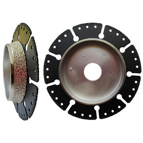 Diamwood – Disque diamant pour meuleuse 125 mm – Alésage 22,23 mm – Épaisseur 2 mm – Coupe nette tuyaux fonte, acier, PVC – Ébavurage précis
