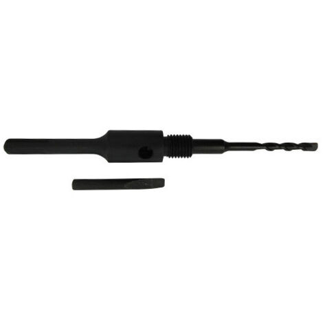 Diamwood Kit Porte-Trépan M16 x Q. SDS+ avec Foret Pilote - Diamètre 6,5 mm - Longueur 120 mm - Parfait pour BTP - Outil Durable et Précis