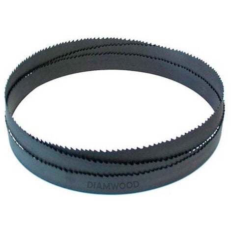 PRESTAMAT Diamwood Lame de Scie à Ruban Métal PAE 1400 x 13 x 0,65 mm x 18 TPI N Pas Normal - Bi-Métal M42 - Lame Haute Performance pour Découpe des Métaux Durs, Précision et Fiabilité Maximales