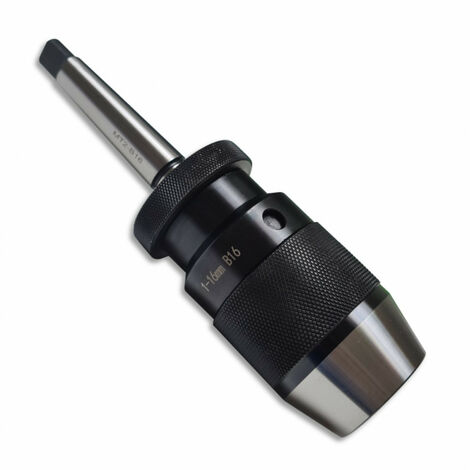 Diamwood – Mandrin auto-serrant B16 1,5 à 16 mm – Emmanchement CM2/MK2/MT2 – Montage rapide sur tours à bois et métal – Haute précision