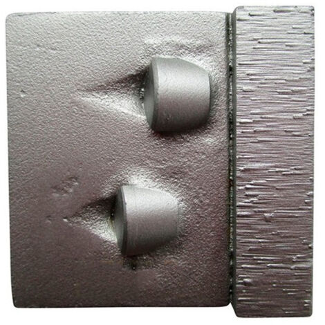 Diamwood – Segment de ponçage diamanté PCD 125 mm – 3 segments – Épaisseur 10 mm – Rotation droite – Pour colle, mastic, bitume, époxy, peinture