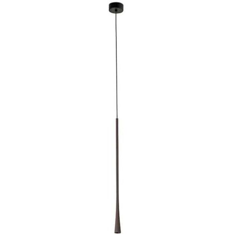 DIANA 600 Lampada a sospensione marrone scuro 22012