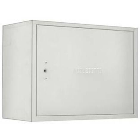 Dianhydro – Boîte de protection contre l'eau prélaquée blanche – Dimensions 30 x 40 x 25 cm – Filetage plomberie pour installations hydrauliques