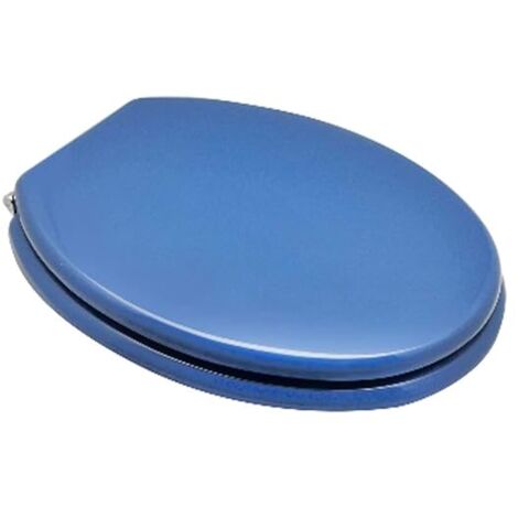 Dianhydro Copriwater Coprivaso Tavoletta Sedile WC Universale Modello Top Blu Marino