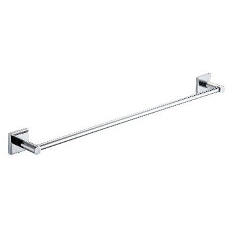 DianHydro Giona Porta asciugamani a barra in metallo cromato 40 cm  fissaggio con viti incluse accessori a parete per il bagno