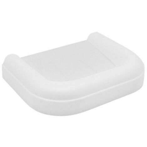 DianHydro Imma Porta sapone in abs bianco accessori a parete per il bagno