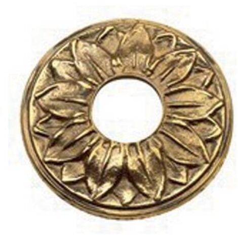 DianHydro rosone di ricambio per rubinetti artistici modello fiore   esterno 95 mm color rame rubinetteria antichizzata