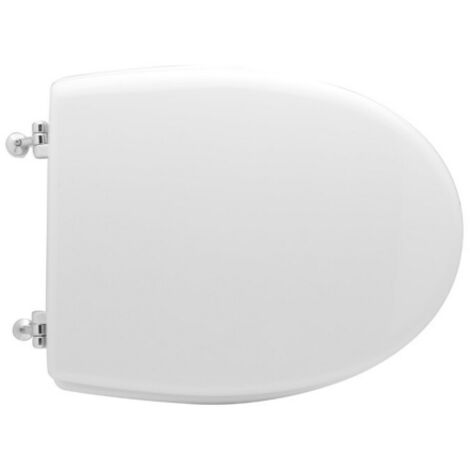 DianHydro sie'ge de toilette pour remplacement de sie'ge de toilette en bois blanc Hidra Loft