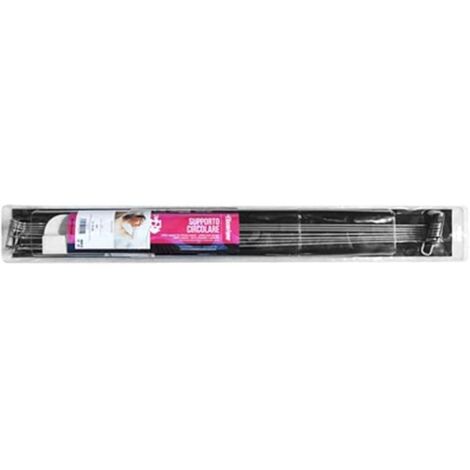 Dianhydro SUPPORTO CIRCOLARE PER TENDA DOCCIA - 180 °