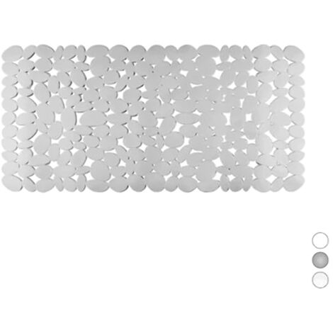 Dianhydro Tappeto Vasca Modello SASSOLINI CM 36 X 72 Grigio