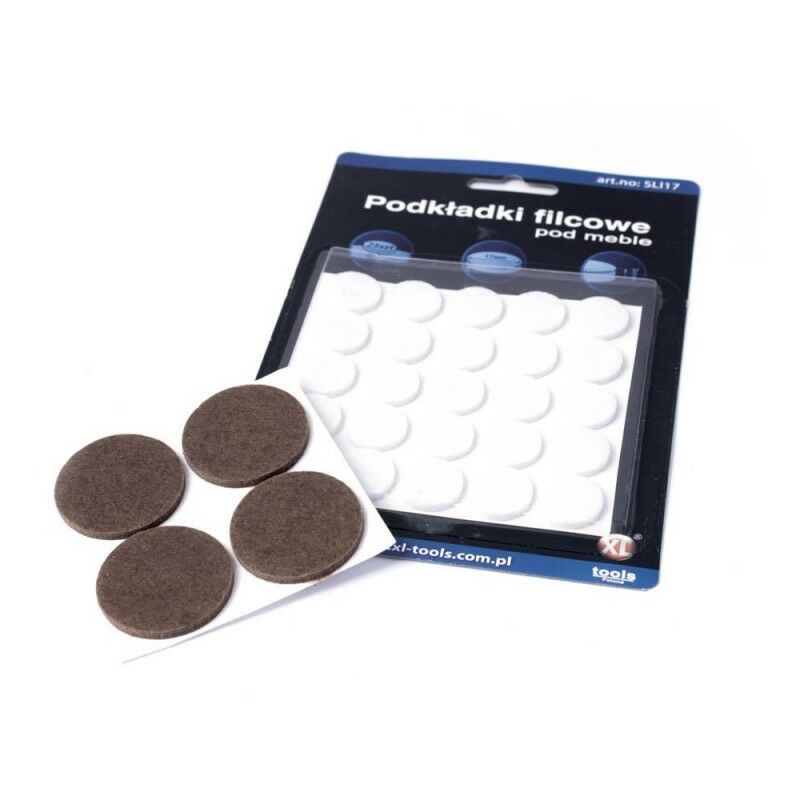 

Diapositiva de fieltro 17mm blister-25pcs xl bronce