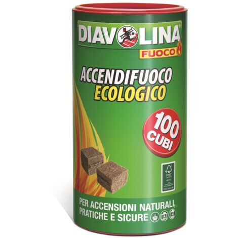 DIAVOLINA ACCENDIFUOCO NATURA BOX 3 X 100 PZ