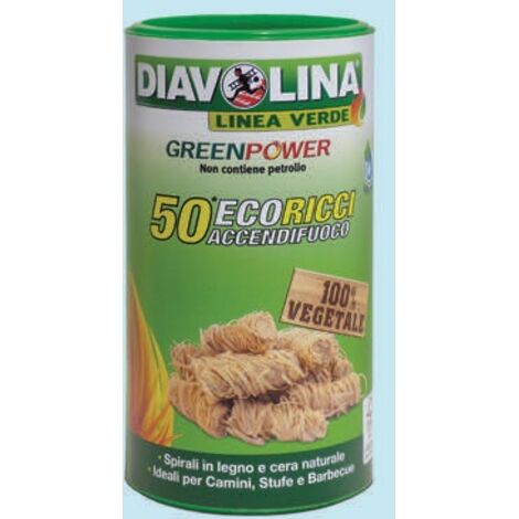 diavolina accnedifuoco ecoricci barattolo da 50 spirali