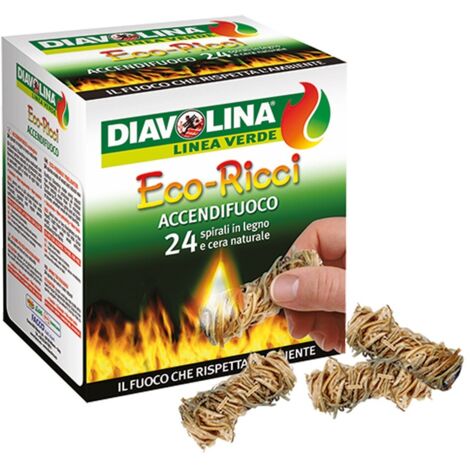 DIAVOLINA 'ECO RICCI' 24 spirali - art. 15332