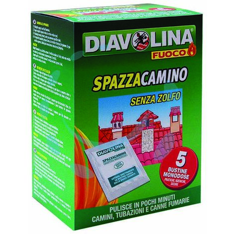 DIAVOLINA POLVERE SPAZZACAMINO