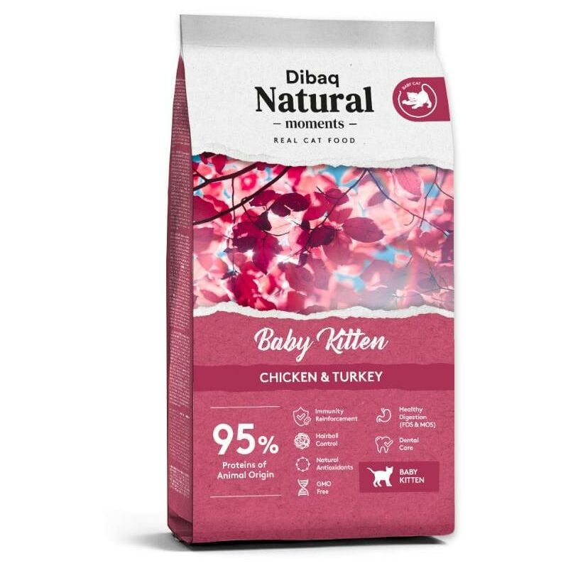 

Natural Moments BABY KITTEN pienso gato 2Kg - Dibaq