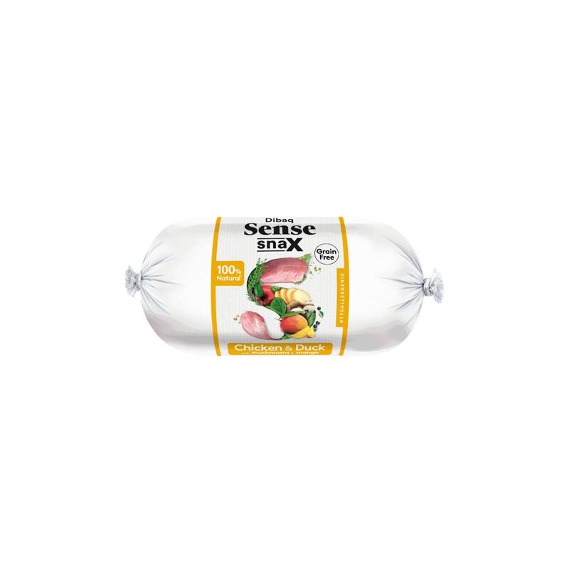 

Sense SNAX BAR POLLO & PATO Snack perro 200gr - Dibaq