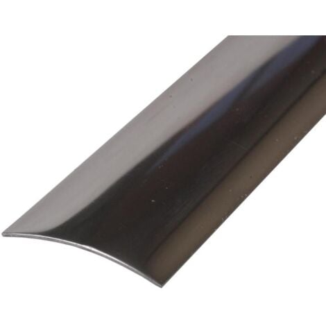 DICAR pletina m/caña acero 3,5x83cm adhesiva , Pletina para juntas de suelo de media caña adhesiva. - Medidas 35 x 830 mm. - Color Acero. - Forma media caña. Adhesiva. - Para la un