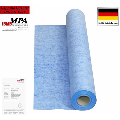 Dichtbahn 15 m Abdichtbahn Entkopplungsmatte 0,67mm 300 g/m Abdichtung