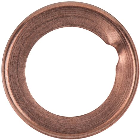 Dichtring, Faltring, Aussen-Ø 17mm, Innen-Ø 12mm, 25er-Pack