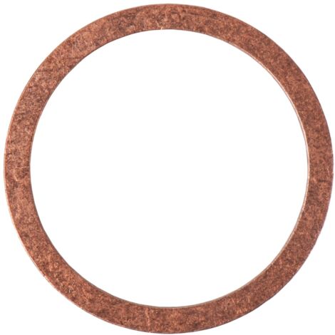 Dichtring, Kupfer, Aussen-Ø 27mm, Innen-Ø 22mm, 25er-Pack