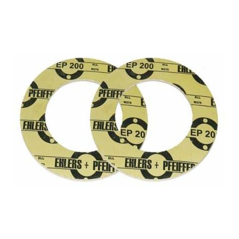 SANUNDO Dichtung 2 Dichtungen Dichtungssatz Flanschdichtungen PN10 DN 32,