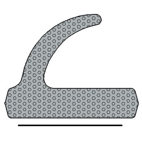 Dichtung selbstklebend SD 094 weiss