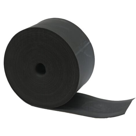 Dichtungsband für EPDM-Balken und -Latten in 20-ml-Rolle - Farbe - Schwarz, Dicke - 0,8 mm, Breite - 70 mm, Länge - 20 m