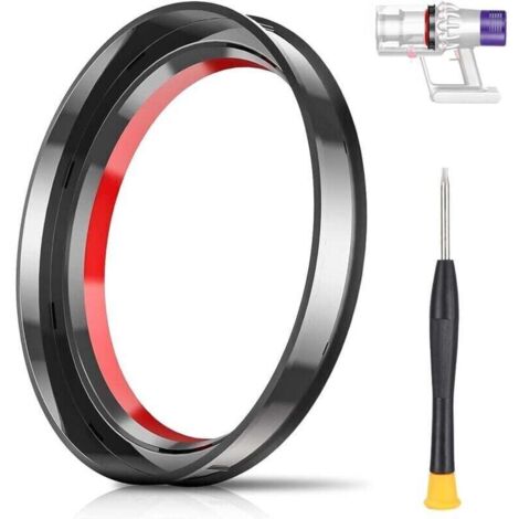 Dichtungsring für Dyson V10, fester Dichtungsring für Dyson V10 und SV12 Staubsauger, kostenloser T8-Schraubendreher, feste Dichtungen kompatibel mit Dyson V10