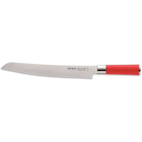 Dick Couteau à pain Red Spirit lame 26 cm, couteau de chef en acier, tranchant dentelé