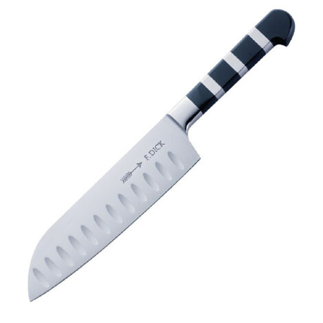 Dick Couteau de cuisine Santoku 1905 lame 18 cm, lame cannelée cunéiforme