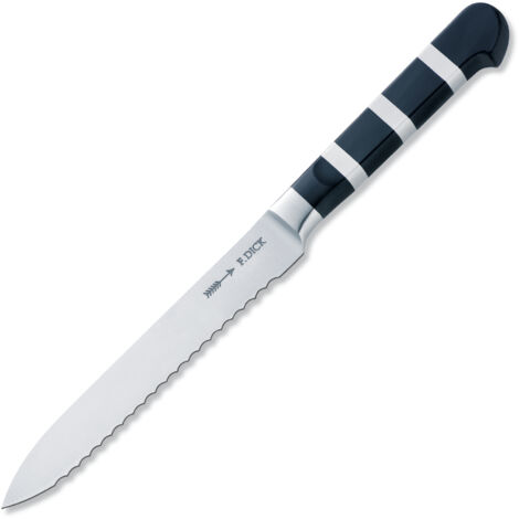 Dick Küchenmesser 1905 Universalmesser Klinge 13cm Wellenschliff, Stahl rostfrei